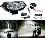 Powerful 3X Led 4-MODES Bicycle Headlight Bike Lamp With Usb. Fixed Price $19.95.