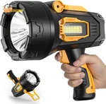 Rechargeable Spotlight, Super Bright 90,000 Lumens Led Flashlight Handheld. Fixed Price $54.43.