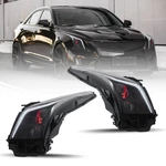 Led Headlight For Cadillac Ats-l 2013-2019 Devil Eyes Double Beams Lamp. Fixed Price $474.00.