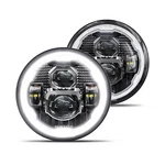 Hwstar Pair New 1000% Brighter Anti-glare 7 Inch Led Headlights Round Compati.... Fixed Price $168.77.