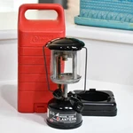 Vintage Coleman Model 222B Peak 1 Backpack Lantern. Fixed Price $89.00.