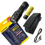 Nitecore MH23 1800 Lumen Compact Flashlight W/NL1835HP 3500MAH Recharge Battery. Fixed Price $99.95.
