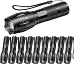 Led Flashlights 10 Pack, Bright Tactical High Lumens With 5 Modes, Wa. Fixed Price $64.11.