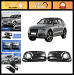 Gearup Pair Front Driving Fog Light Bezel Cover For Audi Q5 2013-2016 Replaces. Fixed Price $83.99.