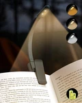 Lucarni Light,reading Lights For Books Bed,aaa Battery Clip-on Aaa-db. Fixed Price $18.48.