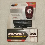 Cygolite Streak 450 Headlight And Hotshot SL50 Taillight Bike Usb Recharge. Fixed Price $54.95.