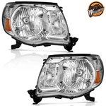 Weelmoto Pair Headlights Assembly For 2005-2011 Toyota Tacoma Halogen W/o Bulbs. Fixed Price $77.88.