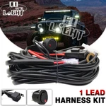 1-LEAD Wiring Harness Kit For Led Light Bar 12V 40AMP Relay Fuse On-off Switch. Fixed Price $9.72.