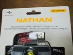 Nathan 200 Lumens Recharge Headlamp 5 Modes 3 Colors Neutron Fire Rx 2.0 Safety. Fixed Price $42.00.