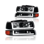 Led Drl Assembly, Headlights Kit Compatible With 1999-2002 Chevy Si.... Fixed Price $130.06.