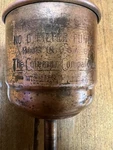 Vtg Copper Coleman No Funnel With Screen & Filter. Lantern Stove. Wichita Ka. Fixed Price $35.00.