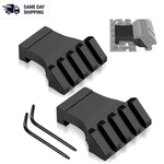 Versatile Pack 2 Low Profile 45 Offset Rail Mounts For Enhanced Hunting Gear. Fixed Price $22.99.