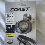 Coast FL86R Rechargeable Led Headlamp 1250 Lumens 18H 240M Water Resistant. Fixed Price $25.99.