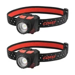Coast FL84 575 Lumen Dual Color Focusing Led Headlamp 2-PACK. Fixed Price $77.42.