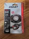 Coast FL86 Duel Power Led Headlamp 1250/840 Lumens. Fixed Price $11.99.