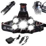 Super-bright 5X Xm-l Ed Headlamp Headlight Flashlight Torch. Fixed Price $16.95.