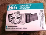 Rei Vintage Cordless Headlamp B23-412 Made Japan Nos. Fixed Price $21.99.