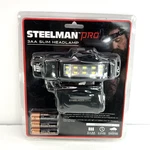 Steelman 250 Lumen Headlamp Slim Profile Battery Powered 79052 - Sealed New. Fixed Price $17.05.
