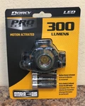 Dorcy 41-2104 300 Lumen Motion Sensor Led Headlamp. Fixed Price $19.39.