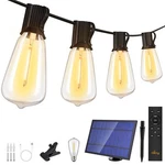 Ollny 15+1 Leds ST38 Solar String Lights, 30 Ft Usb & Dual Charging Out.... Fixed Price $37.31.