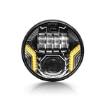 5.75 Inch Led Motorcycle Headlight With White Drl Compatible Harley Davi.... Fixed Price $71.51.