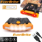 Everbrite 2 Pack Rechargeable Hat Light Waterproof Clip W/memory Function. Fixed Price $23.99.