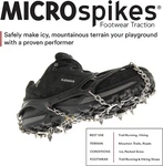 Kahtoola Microspikes -snow, Ice, Trail Hiking Crampons Black, Large. Fixed Price $79.88.
