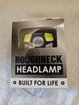 Roughneck Headlamp Led, Rechargeable On & Off By Wave Hand 6 Light Modes. Fixed Price $9.99.
