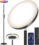 Keepsmile Double Side Lighting Floor Lamp With Remote Smart App 36W/2600L. Fixed Price $110.99.