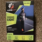 Lumefit Running Lights For Runners Yellow Reflective Vest, JR-0901. New. Fixed Price $14.99.