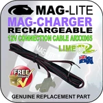 Maglite Mag-charger ARXX065 12VDC Connection Cable Rechargeable Flashlight Torch. Fixed Price $14.36.