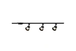 Hampton Bay Black Integrated Led Linear Track Step Head Flared 3-LIGHT. Fixed Price $35.99.