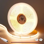 Goming Dc 24V Cob Led Strip Light Warm White 3000K 16.4FT(5M) 5M,. Fixed Price $23.78.