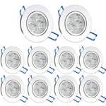 Pack Of 10,POCKETMAN 110V 4W Led Ceiling Downlight,warm White Spotlight.... Fixed Price $91.08.