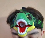 Skywin Dinosaur Green T-rex Super Bright Led Light W/ Sound Camp Kids Headlamp. Fixed Price $14.25.