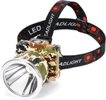 Rechargeable Led Headlamp With Power Indicator IP65 Waterproof White Light. Fixed Price $42.98.