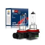 H11 Headlight Bulbs, 12V 55W, 4000 Lumens, 3800K, Halogen No Gla.... Fixed Price $14.76.