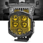 7 Inch 95W Amber Yellow Offroad Light With High Beam, 10800LM Bright.... Fixed Price $155.91.