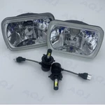 7"X6" Inch Sealed Headlight Conversion High/low Beam+ 100W H4 6500K 2PC. Fixed Price $118.30.