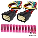 Lizapus 2PCS 12 Pin Front Headlights Connector Compatible With Dodge Charger. Fixed Price $33.23.