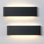 Nigaut 21.6'' Led Wall Sconces Pack, 24W 5CCT Black Bathroom Vanity Lights,.... Fixed Price $170.76.