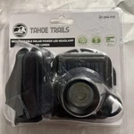 Tahoe Trails Solar Headlamp 100 Lumens Power Led Rechargeable Water Resistant. Fixed Price $14.00.