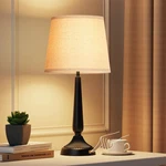 Partphoner Cordless Table Lamp, 5000MAH Battery 19.3" Touch Black. Fixed Price $58.52.