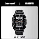 Eigiis KT71 Smart Watch 1.96 Ips 3ATM Waterproof Bluetooth Call Heart Rate 100+. Fixed Price $39.99.