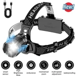 1200000LM Led Headlamp Usb Rechargeable Super Bright Zoom Torch Headlight. Fixed Price $18.99.