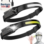 Led Headlamp, Pack Rechargeable Flashlight For Adults, 230 Wide Beam Headlight. Fixed Price $41.14.