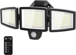 Purich Led Security Motion Sensor Outdoor Lights, Pack, Black 01. Fixed Price $45.90.
