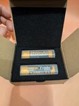 New 2 Pack Fenix ARB-L18-3400 Rechargeable 3400MAH Li-ion Battery. Fixed Price $24.99.