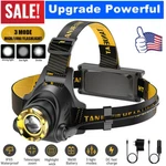 1200000LM Super Bright Led Headlamp Usb Rechargeable Headlight Flashlight Torch. Fixed Price $9.99.