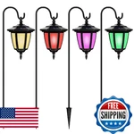 Viewsun 34 Inch Solar Hanging Lights, Shepherd Hook With Lighting Modes. Fixed Price $74.16.